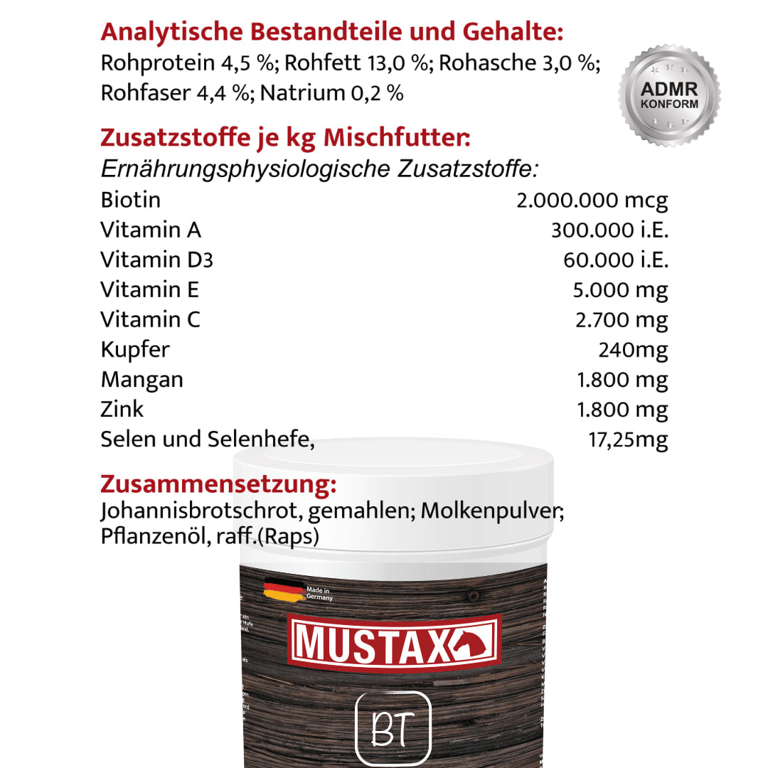 MUSTAX Fellwechselkur